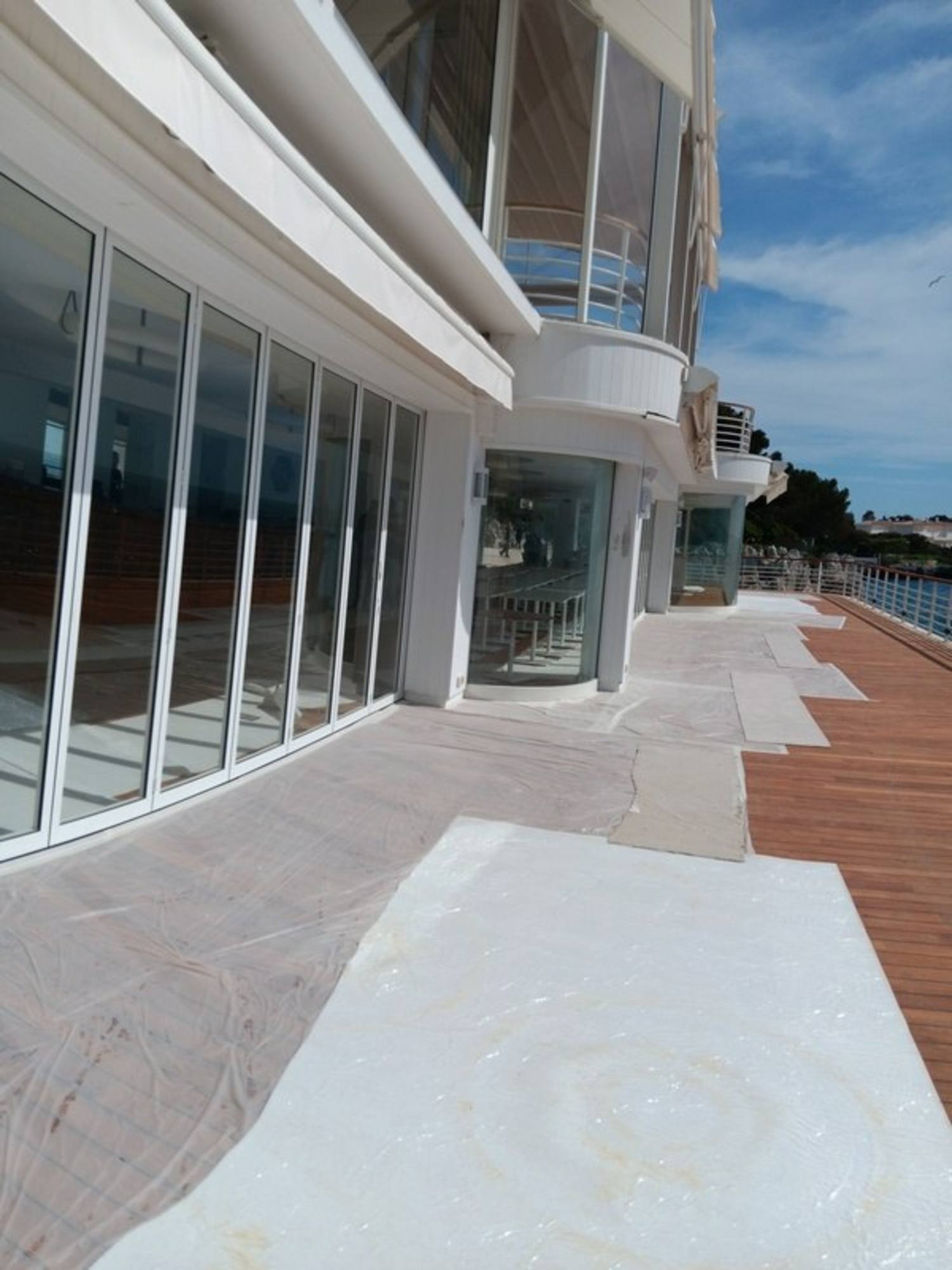 baies vitrées accordéons